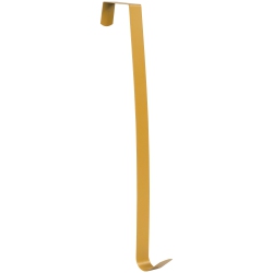 NORTHLIGHT 14" Matte Over The Door Christmas Iron Wreath Hanger In Gold