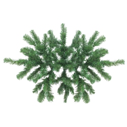 NORTHLIGHT Deluxe Windsor Pine Artificial Christmas Swag - 28" - Unlit
