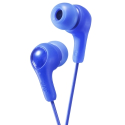 JVC - Wired In-Ear Headphones, Gumy Plus In Blue