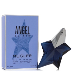 THIERRY MUGLER Angel Elixir By Eau De Parfum Refillable Spray .8 OZ