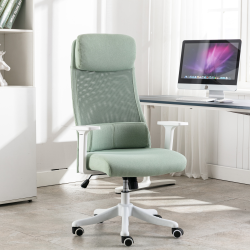 MOUSTACHE Ergonomic Office Chair With Adjustable Headrest And Movable Waist Cushion, Height Adjustable Task Chair Computer Chair Up to 275Lbs Loading