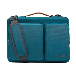LSS Laptop Bag for Men/women - Cool, Stylish & Durable Shoulder Sleeve Bag for 12"-12.9" Laptops - Includes Slip Resistant Shoulder Strap - In Teal