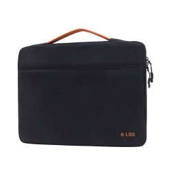 LSS Protective Laptop Sleeve Case With Pu Leather Handle for Men/women - Stylish & Durable Sleeve for 14”-15.6” Laptops, Cool Laptop Sleeve -