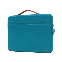 LSS Protective Laptop Sleeve Case With Pu Leather Handle for Men/women - Stylish & Durable Sleeve for 14”-15.6” Laptops, Cool Laptop Sleeve -