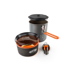 GSI Pinnacle Soloist Ii | One-Person Cookset Incredibly Light Efficient Durable
