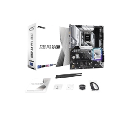 ASROCK Pro Z790 Pro Rs Wifi Intel Lga1700 (14Th, 13Th, 12Th Gen) Atx Motherboard, 4 Ddr5 Slots, PCie 5.0X16, Realtek Alc897 7.1 Ch, Dragon 2.5G Lan