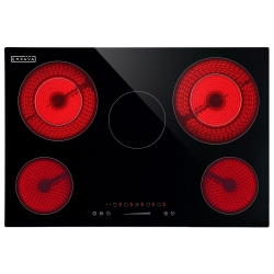 EMPAVA 30 Inch Electric Radiant Cooktop With 5 Burners, 7200W Electric Stove Top With Kid Safety Lock, Empv-30Rec13