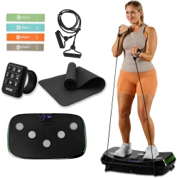 LIFEPRO Rumblex 4D Vibration Plate Exercise Machine – Triple-Motor Oscillation, Linear & Pulsation | Whole-Body Vibrating Plate for Fitness