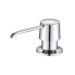 MAX FAUCETS Soap & Lotion Dispenser Chrome Finish