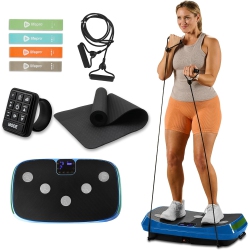 LIFEPRO Rumblex 4D Vibration Plate Exercise Machine – Triple-Motor Oscillation, Linear & Pulsation | Whole-Body Vibrating Plate for Fitness