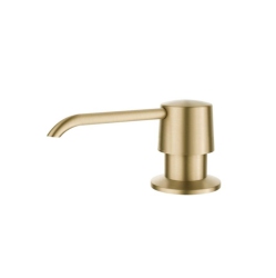 MAX FAUCETS Soap & Lotion Dispenser Brushed Finish In Gold