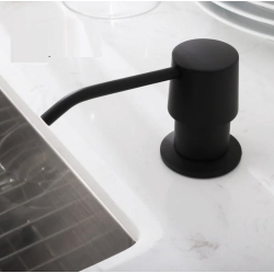 MAX FAUCETS Soap & Lotion Dispenser Matte Finish In Black