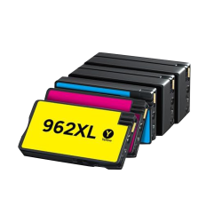 GOTONERS 5 Pack Replacement for HP 962Xl 962 Xl Ink Cartridge With Latest Chip for HP Officejet Pro 9015 9010 9025 9018 9020 9012 (Bk/c/m/y)