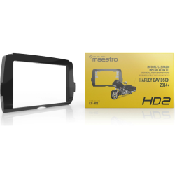 IDATALINK MAESTRO Idatalink Kit-HD2 2-Din Dash Kit & Retain Handlebar Controls for Harley 2014-22