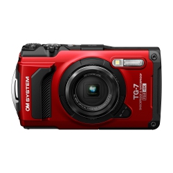 OM SYSTEM Tough Tg-7 Digital Camera - In Red