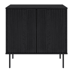 AMBER & EMILY Leander Compact Sideboard Buffet In Black