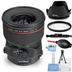 CANON Ts-E 24MM F/3.5L Ii Tilt-Shift Lens 3552B002 - 7PC Accessory Bundle