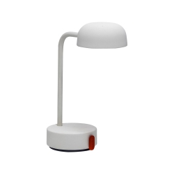 KOODUU Fokus Portable Led Table Lamp, Cloudy In White
