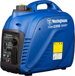 WESTINGHOUSE Igen2200 (1800/2200-Watt) Super Quiet Gas Powered Inverter Generator W/ Parallel Capability (Blue)