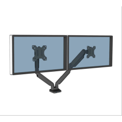 FELLOWES Adjustable Double Arm Monitor