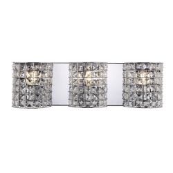 JONATHAN Y Clara Deco Metal/crystal Classic Glam Led Vanity Light
