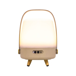 KOODUU Lite-Up Play Mini Bluetooth Wireless Speaker And Led Lamp, Sound By Jbl In Sand