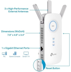 TP-LINK Ac1900 Wifi Extender (Re550) Ac1900