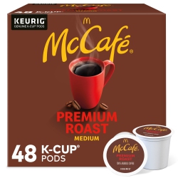 MCCAFE Premium K-Cup Pods, Box Of 48