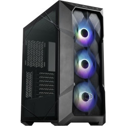 COOLER MASTER Td500 Mesh V2 Atx PC Gaming Mid-Tower Case \w Polygonal Mesh Airflow Panel, Crystalline Tempered Glass, 3X 120Mm, Argb Fan Hub, USB