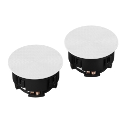 SONOS - In-Ceiling Sonance Architectural Speakers, 9.27", Round, Pair (Inclgww1) In White