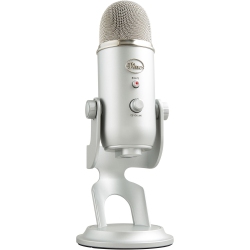 LOGITECH - Yeti Professional Multi-Pattern USB Mic for Recording & Streaming