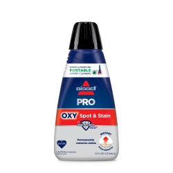 BISSELL Professional Spot And Stain + Oxy Portable Machine Formula, 32 OZ, 1-Pack, 32 Fl OZ