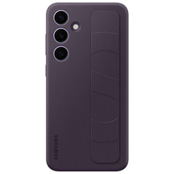 Samsung Fitted Hard Shell Case for Galaxy S24+ (Plus) - Dark Violet - Only at Best Buy