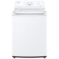 Open Box - LG 4.8 Cu. Ft. High Efficiency Top Load Washer (WT6105CW) - White - Scratch & Dent