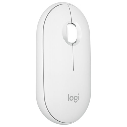 LENOVO -Logitech Pebble 2 M350S 4000 Dpi Bluetooth Optical Mouse - Tonal In White