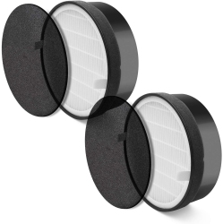 LEVOIT Lv-H132 Air Purifier Replacement Filter, H13 True Hepa Filter And Activated Carbon Filter Set, Lv-H132-Rf