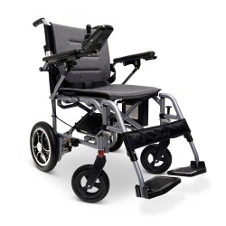 COMFYGO X-7 Electric Wheelchair | Ultra-Light, Foldable, Dual Motor | Up to 16 Km Range | Easy 360° Control With Lcd Display Travel Ready | Frame