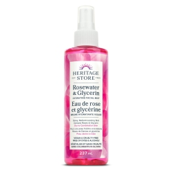 HERITAGE STORE Rosewater & Glycerin Hydrating Facial Mist (237Ml/8OZ)