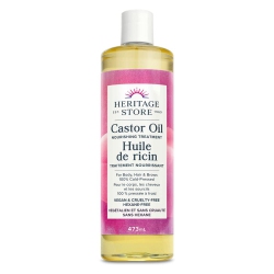 HERITAGE STORE – Castor Oil (473Ml / 16 OZ)