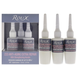 ROUX Anti-Aging Extra Repair Leave-In Treatment - 233 By for Unisex - 3 X 0.5 OZ Treatment