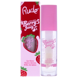 RUDE COSMETICS Berry Juicy Lip Gloss - 88401 Pure By for Women - 0.141 OZ Lip Gloss