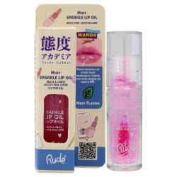 RUDE COSMETICS Manga Collection Manga Sparkle Lip Oil - By for Women In Mint