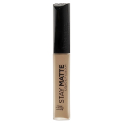 RIMMEL LONDON Stay Matte Liquid Lip Color - 710 Latte to Go By for Women - 0.21 OZ Lipstick