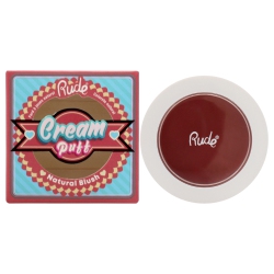 RUDE COSMETICS Cream Puff Natural Blush - Mochi By for Women - 0.21 OZ Blush