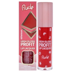 RUDE COSMETICS High Gloss Profit Lip Lacquer - Ethereum By for Women - 0.141 OZ Lip Gloss