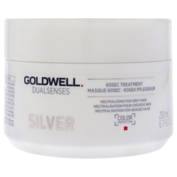 GOLDWELL Dualsenses 60 Sec Treatment By for Unisex - 6.7 OZ Treatment In Silver