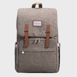 SUNVENO Canvas Diaper Bag Backpack