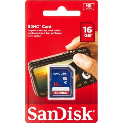 SANDISK 16GB Sdhc Class 4 Memory Card - (Sdsdb-016G-B35)