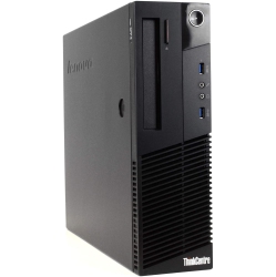 LENOVO Refurbished (Excellent) Thinkcentre M93P, Sff Intel Integrated Graphics, I5-4570, 16GB, 256GB, 500GB PCie, 2 Years Warranty, 100741-20853