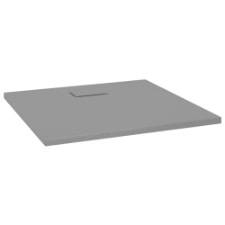 VIDAXL Shower Base Tray Smc 90X80 Cm In Grey